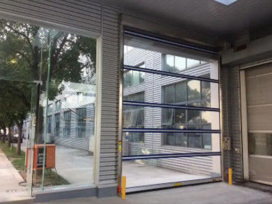 220/230V 투명한 차고 문, 현대 알루미늄 차고 문 확고한 구조