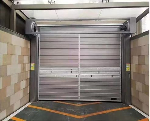 알루미늄 판넬 정부 220 밀리미터 나선형 문 고속도 나선형 문