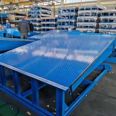 15000KG 고정 수압 통합 로딩 도크 레벨러 로지스틱 파크 중국 제조업체