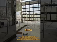 유리 패널과 함께 물 geçir지 않는 알루미늄 합금 부분 차고 문 공장 가격 프레임 없는 알루미늄