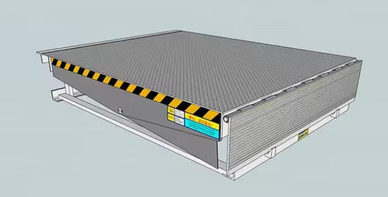 수압 도크 도어 레벨러 워크샵 자동 도크 플레이트 25000-40000LBS 안전 디자인 고정 조정 고정 로딩