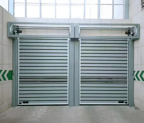 PLC 제어 속도 스파이럴 도어 0.8m / s 220V / 50HZ의 열 및 닫기 속도 사용자 정의