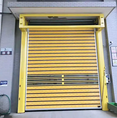 PLC 제어 속도 스파이럴 도어 0.8m / s 220V / 50HZ의 열 및 닫기 속도 사용자 정의