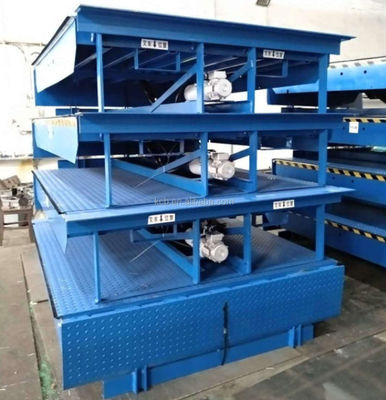 기계 도크 문 레벨러 워크샵 자동 도크 플레이트 25000-40000LBS 안전 설계 용량