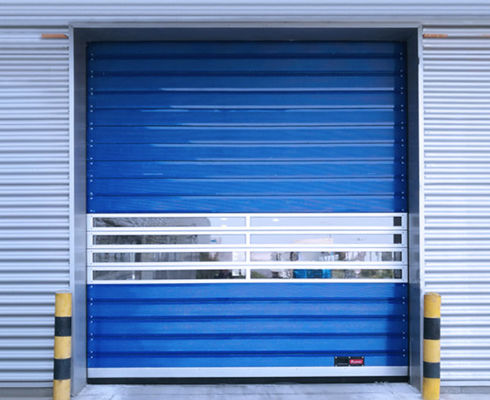 주차 가러지 산업 급성 딱딱 알루미늄 고품질 안정성 금속 산업 고속 나선 문 사용자 정의 안전 효율성