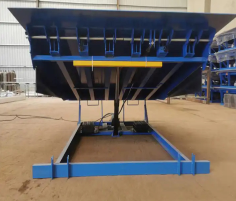 도크 도어 레벨러 워크샵 자동 도크 플레이트 25000-40000LBS 안전 설계 기계식 고성능 전기 유압식 유연한 하역