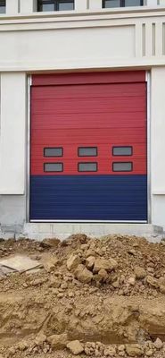 산업용 전기 자동 고속 PVC 문 고속 롤링 문 304 스테인리스 스틸 재료 가볍고 내구성