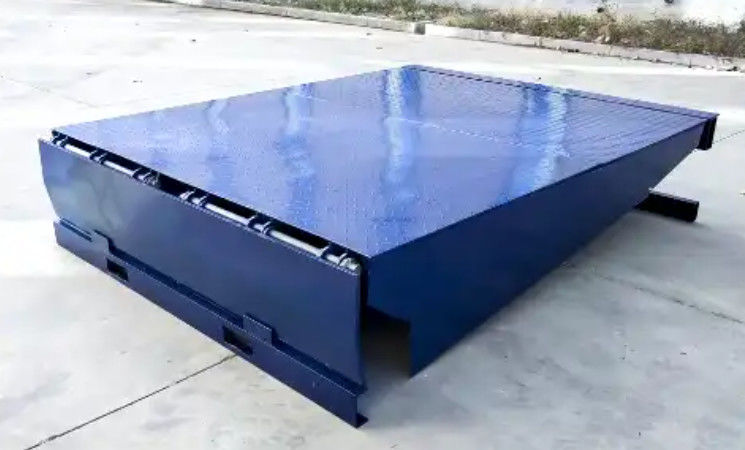 25000-40000LBS 안전 디자인 도크 도어 레벨러 워크샵 자동 도크 플레이트 사용자 정의 가능한 입술 길이가 기계 디자인